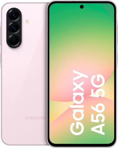 Samsung Galaxy A56 5G - Awesome Pink Smartphone - Handy & Smartphone mit 128 GB Speicher, 8 GB RAM und einer 50 MP Kamera. Genießen Sie 5G-Konnektivität und ein elegantes Design in Rosa.