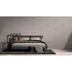 living walls Vliestapete Stories of Life Metallic-Tapete Struktur Beige Grau, strukturiert, Metall-Effekte, gemustert, metallic, (1 St), glänzende Vliestapete für Küchen Tapeten Wohnzimmer Schlafzimmer Flur beige|grau