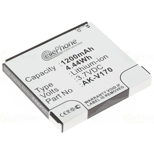 3,7V Akku Li-Ion für Emporia LIFEplus Life+ - ersetzt AK-V170