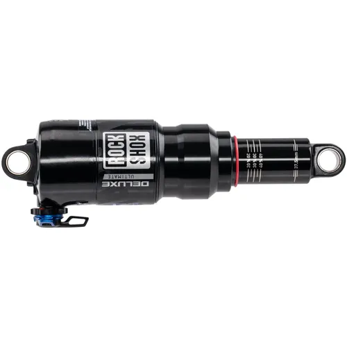 RockShox Deluxe Ultimate RCT DebonAir Dämpfer - Hochwertiger Dämpfer für Mountainbikes, bietet herausragende Anpassungsfähigkeit und erstklassige Federung für ein optimales Fahrgefühl.
