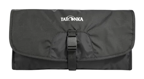 Tatonka Travelcare Kulturtasche black - Faltbare Kulturtasche mit viel Platz und praktischen Fächern für optimale Ordnung. Ideal für Reisen, ausgestattet mit einem Aufhängehaken und stilvollem Design.