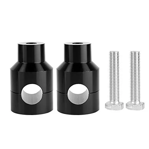 LetCart Motorrad Lenker Riser - 1 Paar 22mm Aluminiumlegierung Lenkerklemmen, Verbesserte Lenker für Modifikation