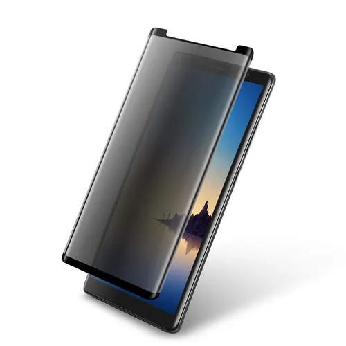 PRIVACY Anti Spy Blickschutz Schutzfolie für Samsung Galaxy Note 8 SCHWARZ