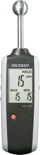 VOLTCRAFT MF-100 Materialfeuchteindikator - Zerstörungsfreie Feuchtemessung in Wänden, schützt vor Schimmelbildung und sorgt für gesunde Bausubstanz