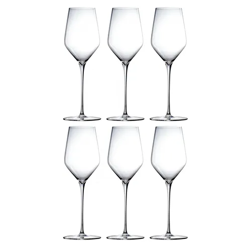 STÖLZLE LAUSITZ Serie Q1 Weißweinkelch Weißweinglas mundgeblasen 6 Stück 350 ml
