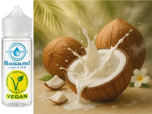 Kokosmilch - Kokosnuss Milch Aroma Konzentrat - Vegan - Sasami - 100ml