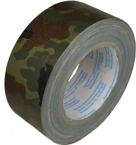 BW Panzerband 50 mm x 25 m flecktarn