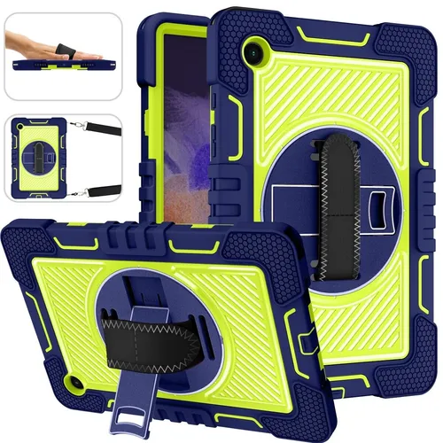 Für Samsung Galaxy Tab A8 2021 X205 X200 360 Grad Grün Tablet Tasche Hülle Etuis