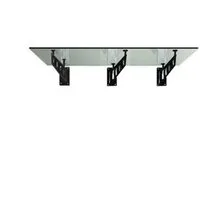 Glaszentrum Hagen Vordach - Typ/SBK3 250x90 VSG Glasvordach - Vordächer – Hochwertiges VSG-Glas mit 90 kg Tragfähigkeit, witterungsbeständig und elegant für Eingangsbereiche oder Terrassen.