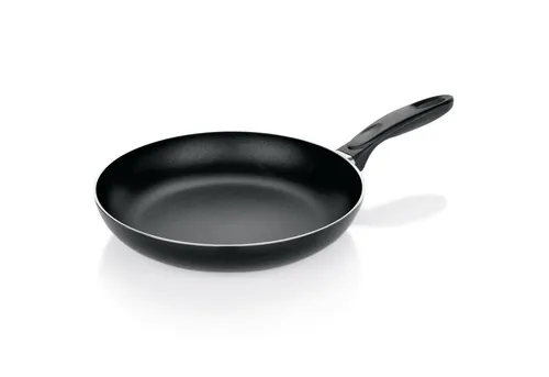 ESSENTIALS Pfanne Ø 28 cm mit Antihaftbeschichtung - Hochwertige Pfanne für den professionellen Einsatz in Gastronomie und Hotellerie. Mit Antihaftbeschichtung und plangedrehtem Boden sorgt sie für gleichmäßige Hitzeverteilung und einfache Reinigung.