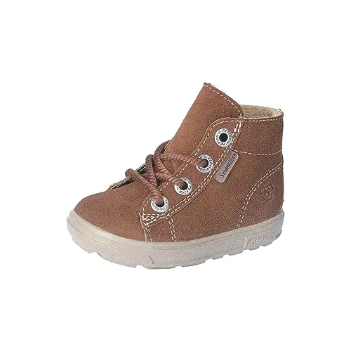 RICOSTA Baby Jungen Winterstiefel ZAINI,Kinder Lauflernschuhe,WMS:Mittel,lose Einlage,Sympatex,wasserdicht,Winterboots,Stiefel,Kastanie (260),24 EU