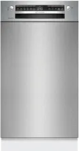 SPU4HMS10E Unterbau Geschirrspüler 45cm - Edelstahl, HomeConnect und 3fach-Rackmatik für flexible Nutzung