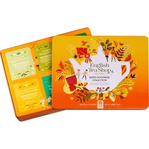 EnglishTeaShop Tee Super Goodness Collection, in der Dose, BIO, 6 verschiedene Sorten, 60 g, 36 Beutel