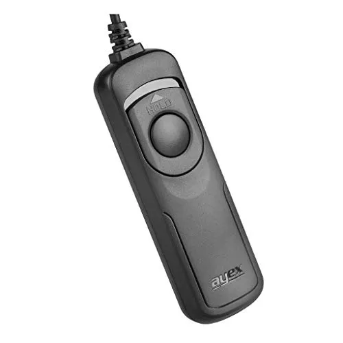 ayex Kabelfernauslöser AX-10 Kompatibel mit Nikon DC2 zB Z7 Z6 D7500 D7100 D750 D610 D90 D5600 D3300 Serienauslösen Bulb leicht zu handhaben Keine Batterien