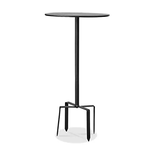Loberon Tischchen Fermont - Klassisches Eisen Beistelltisch für den Garten, langlebig und nachhaltig, ideal zum Einstecken in die Erde