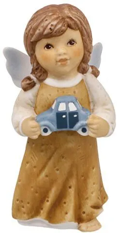 Goebel Schutzengel Gute Fahrt - Nina & Marco - Sammlerfiguren aus hochwertigem Biskuitporzellan, liebevoll gestaltet und perfekt als Geschenk in schöner Verpackung.
