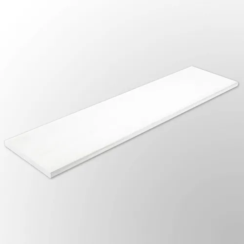 Regalboden weiß 200 x 20 x 1,6 cm - Melaminbeschichtet für langlebige Nutzung - Regalböden, strapazierfähig und pflegeleicht dank Melaminbeschichtung, ideal zur individuellen Gestaltung Ihres Wohnraums.