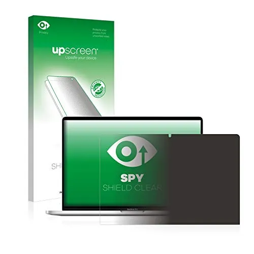 upscreen Anti-Spy Blickschutzfolie für Apple MacBook Pro 16" 2019 Made in Germany, Privacy Displayschutz-Folie [Sichtschutz, Blaulichtfilter]