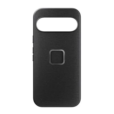 Peak Design Mobile Everyday Case für Google Pixel 9 - Charcoal - Hochwertiges Handycase für Google Pixel 9 in Charcoal, ermöglicht kabelloses Laden und bietet mit SlimLink Magnettechnologie sicheren Halt für Navigation im Auto oder auf dem Fahrrad. Rundum Puffer schützt vor Stößen.
