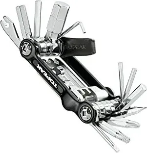Topeak Mini 20 Pro (TO6000.SIL) - Vielseitiges Multitool für Radfahrer - Multifunktionales Velofaltwerkzeug mit 20 Funktionen, kompakt und leicht, ideal für Reparaturen unterwegs.