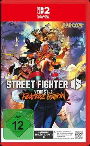Street Fighter 6 für Nintendo Switch 2 - Nintendo Switch-Spiel mit neuen Modi, verbesserter Grafik und der Möglichkeit, online gegen Freunde zu kämpfen. Erlebe den World Tour Modus mit legendären Kämpfern!