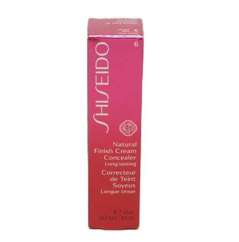 Shiseido Natural Finish Cream Concealer Long-Lasting 10ml Honey Miel 6