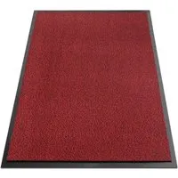 Karat Schmutzfangmatte SKY - Rot 135 x 200 cm - Hochwertige Schmutzfangmatte für Eingangsbereiche, mit hervorragender Reinigungsleistung und rutschfester Rückseite. Ideal für private und gewerbliche Nutzung, pflegeleicht und waschmaschinenfest.