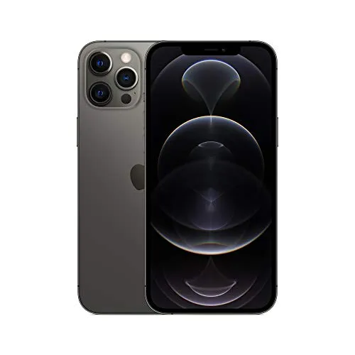 Apple iPhone 12 Pro Max 128GB - Generalüberholt, Graphit - Simlockfreies Handy mit beeindruckendem 6,7 Zoll Super Retina XDR Display und leistungsstarkem A14 Bionic Chip für ein erstklassiges Nutzererlebnis.