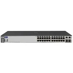 HP ProCurve 2626-PWR - Vollduplex Power over Ethernet Switch - Managed 24-Port Switch mit Power over Ethernet (PoE), ideal für effiziente Netzwerkinfrastruktur und Stromversorgung von Geräten über Ethernet-Kabel.