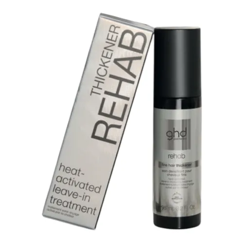 ghd rehab fine hair thickener Leave-in-Treatment 95 ml - Leave-in Treatment für feines Haar, verleiht sofort mehr Fülle und Stärke durch wärmeaktivierte Formel. Ideal für gesund aussehendes, voluminöses Haar ohne Ausspülen.
