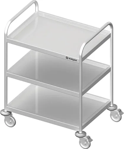 Servierwagen mit drei Böden, 900x600x950 mm, verschweißt