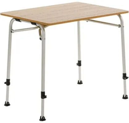 Travellife Sorrento Tisch, braun, 100x70cm - Leichter Klapptisch in braun, ideal für Camping und Outdoor. Kompakt und einfach zu transportieren, sorgt er für Komfort und Flexibilität bei jedem Abenteuer.