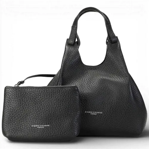Mode GIANNI CHIARINI Tasche Dua Frau Schwarz aus Leder - Elegante Handtasche aus hochwertigem Leder, ideal für den Alltag. Stilvoll und vielseitig kombinierbar – ein Must-Have für jede Frau.