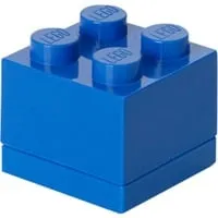 LEGO Mini Box 4 blau, Aufbewahrungsbox