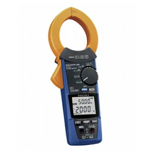 HIOKI AC/DC Stromzange CM4373-50 mit Wireless Adapter Z3210 - Digitale 2000A True RMS Stromzange für präzise Messungen von Wechsel- und Gleichstrom. Kompakt und handlich, ideal für den professionellen Einsatz in der Elektroprüfung.