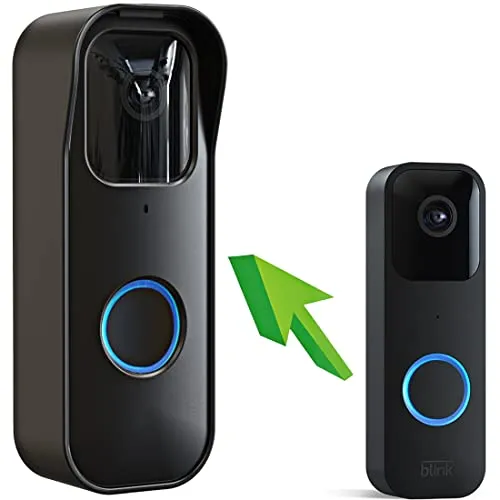 Tizomi Blink Türklingelhalterung, Selbstklebende Türhalterung für Blink Video Türklingel, bohrfreies Montagehalterungszubehör für Blink Türklingel Home Security Zubehör