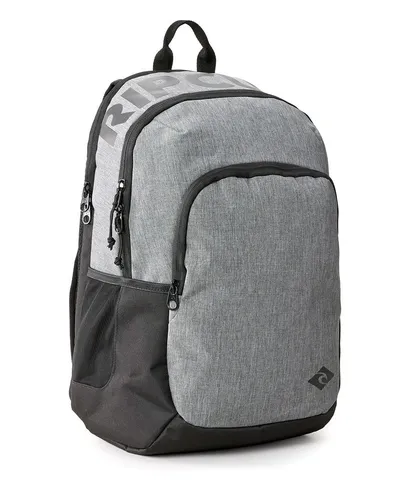 Rip Curl Ozone 30L Pro Rucksack Grau - Nachhaltiger Begleiter - Rucksäcke, nachhaltiger 30L Pro Rucksack aus recyceltem Polyester mit Laptopfach und atmungsaktiven Gurten für optimalen Tragekomfort.