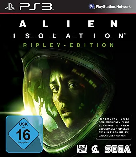 Alien: Isolation - Sony PlayStation 3 PS3 Spiel, Neu und Originalverpackt - Horror-Actionspiel von Sega aus 2014, perfekt für Fans von Survival-Horror, mit fesselnder Story und einzigartigem Gameplay.
