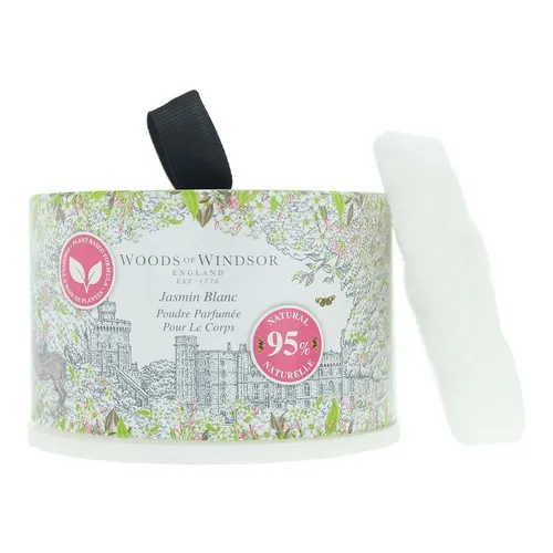Woods Of Windsor White Jasmine Dusting Body Powder 100g For Women