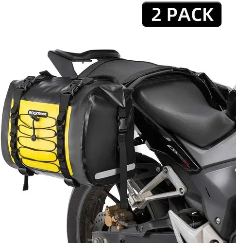 ROCKBROS 2*Motorrad Gepäcktaschen 100% Wasserdicht Multi Satteltaschen 62L DHL
