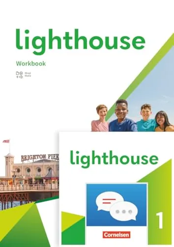 Lighthouse - General Edition - Band 1: 5. Schuljahr: Workbook mit Audios, Erklärfilmen und Lösungen - plus Zugangscode zu interaktivem Kompetenztraining in ChatClass