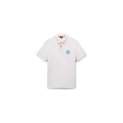 Napapijri E-clanis Softshell Hemd in White Whisper (N1A) L - Hochwertiges Herrenhemd mit entspannter Passform. Aus 100% Baumwolle gefertigt, bietet es Komfort und Stil für jeden Anlass.