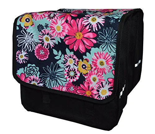 FAHRRADTASCHE DUO 26" 28" - Praktische Satteltasche mit 2x15l Volumen - Fahrradtaschen für Erwachsene, robust und wasserabweisend. Ideal für Familienausflüge, mit Reflektoren für mehr Sicherheit und einfacher Montage.