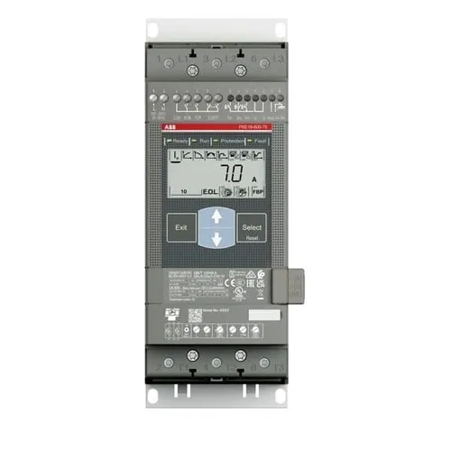 ABB 1SFA897101R7000 PSE18-600-70 Sanftanlasser - 18 A - Softstarter für sanften Motorstart, ideal zur Reduzierung von mechanischen Belastungen und Energieverbrauch bei Anwendungen bis 18 A.