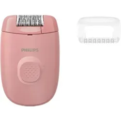 Philips 2000 BRE227/00 Epilierer für Damen - Epilierer für Damen, entfernt Härchen samt Wurzel für wochenlang glatte Haut, ideal für Anfänger*innen mit Massageaufsatz zur Schmerzminderung.