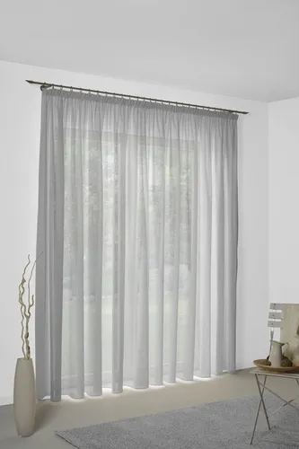 Wirth Vorhang Sunday (1 St), Kräuselband, halbtransparent, Jacquard, nach Maß