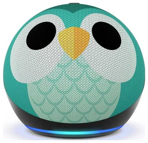 Echo Dot Kids (5. Gen) - SmartHome Steuereinheit, WLAN und Bluetooth für interaktive Kindererlebnisse