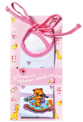 Geburt – Baby  - Glückwunschkarte im Format 10 x 20 cm mit Briefumschlag - Babyl