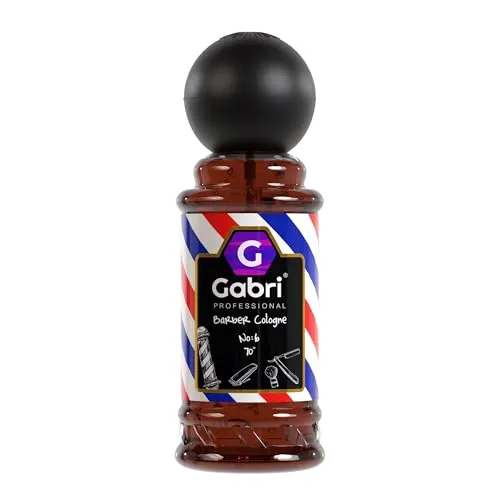 Gabri Barber Cologne | After Shave Spray für Männer | Rasur Duftwasser Aromatisch-Intensiv | Barber Eau de Cologne mit praktischen Pump-Spender | Turkish Cologne (No6, 250 ml (1er Pack))