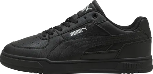 PUMA CAVEN III Unisex-Sneaker in Schwarz/Silber/Weiß, Größe 8 UK - Stylische Unisex-Sneaker mit flachem Absatz und regulärer Breite. Der klassische Schnürverschluss sorgt für optimalen Halt. Perfekt für den täglichen Gebrauch.